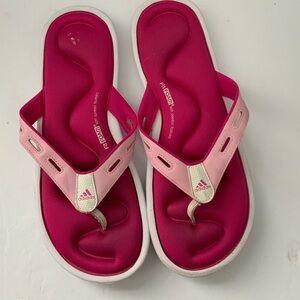 Adidas Vibrant Pink Sandals